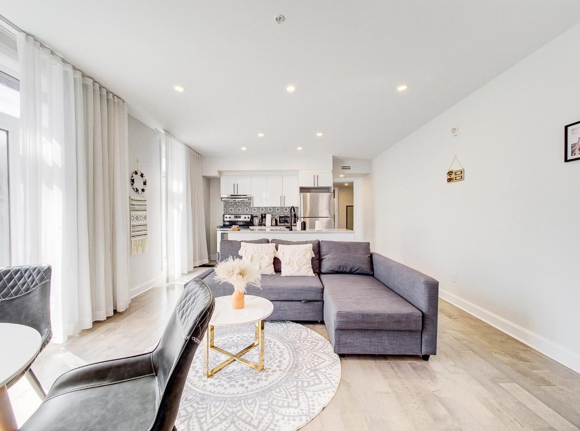 Glamorous 2-Bedroom Condo In Downtown Montreal 206 Exterior photo