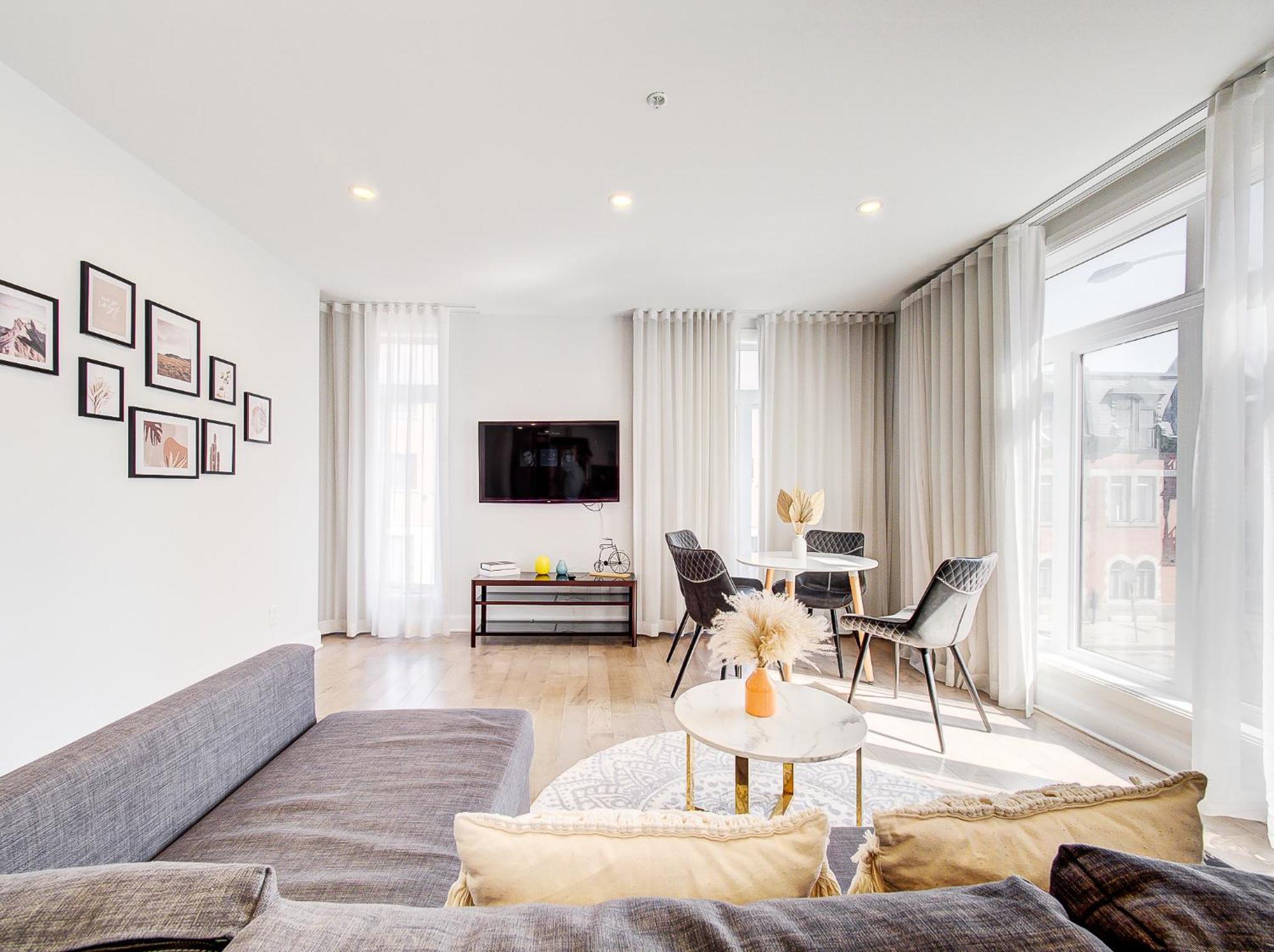 Glamorous 2-Bedroom Condo In Downtown Montreal 206 Exterior photo