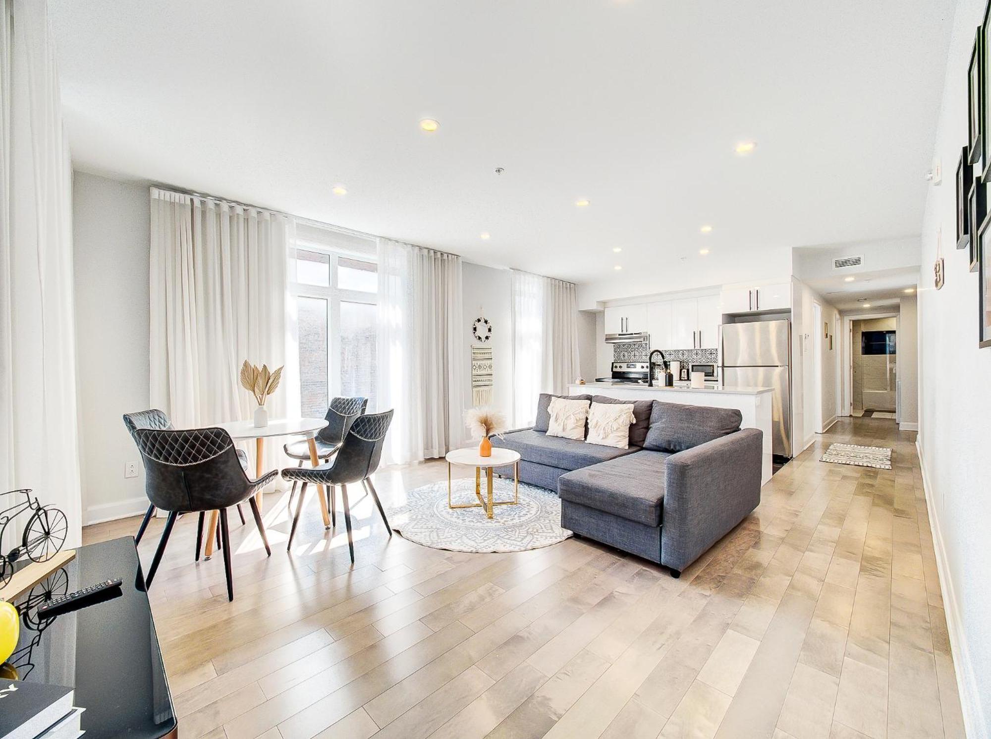 Glamorous 2-Bedroom Condo In Downtown Montreal 206 Exterior photo